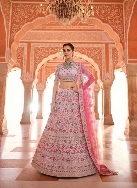 Gray Color Latest Heavy Bridal Exclusive Lehenge Choli Collections 8507